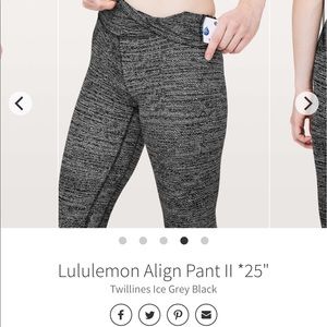 Lululemon Align Pant II